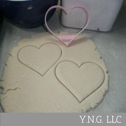 Heart Shape 4 Inch Love Valentine Cookie Cutter Made In USA PR5123