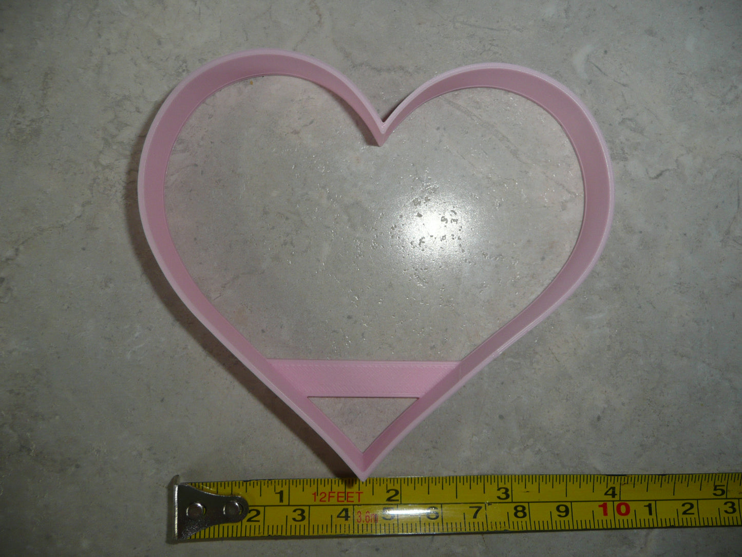 Heart Shape 4 Inch Love Valentine Cookie Cutter Made In USA PR5123