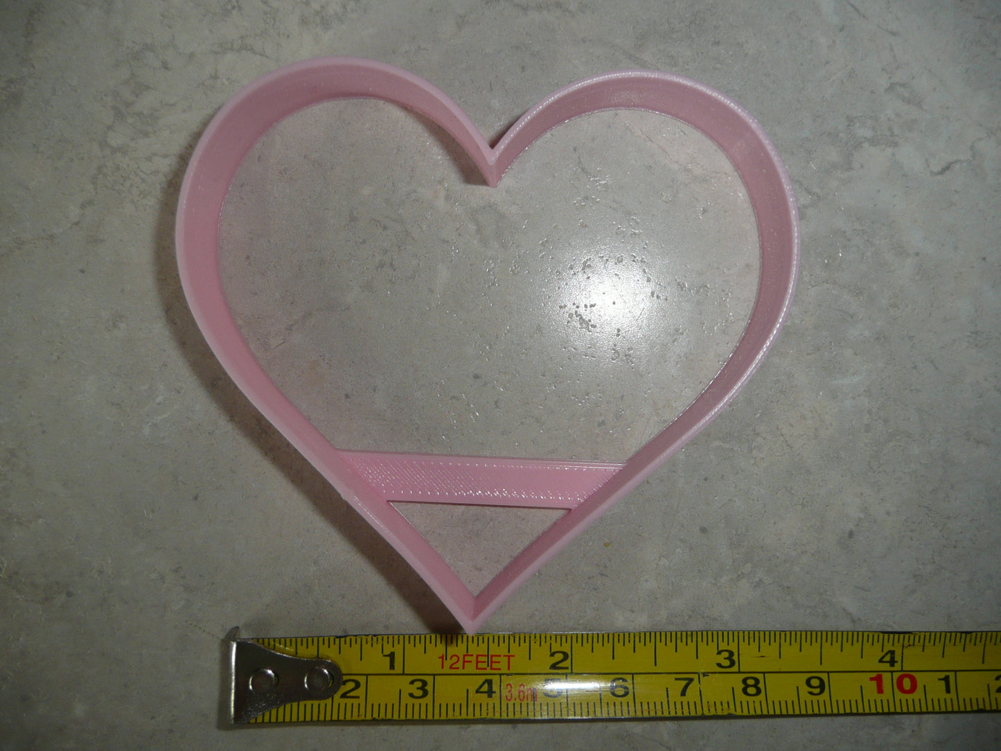 Heart Shape 3.5 Inch Love Valentine Cookie Cutter Made In USA PR5124