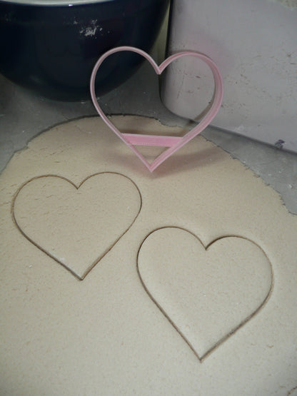 Heart Shape 3.5 Inch Love Valentine Cookie Cutter Made In USA PR5124