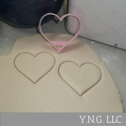Heart Shape 3 Inch Love Valentine Cookie Cutter Made In USA PR5125