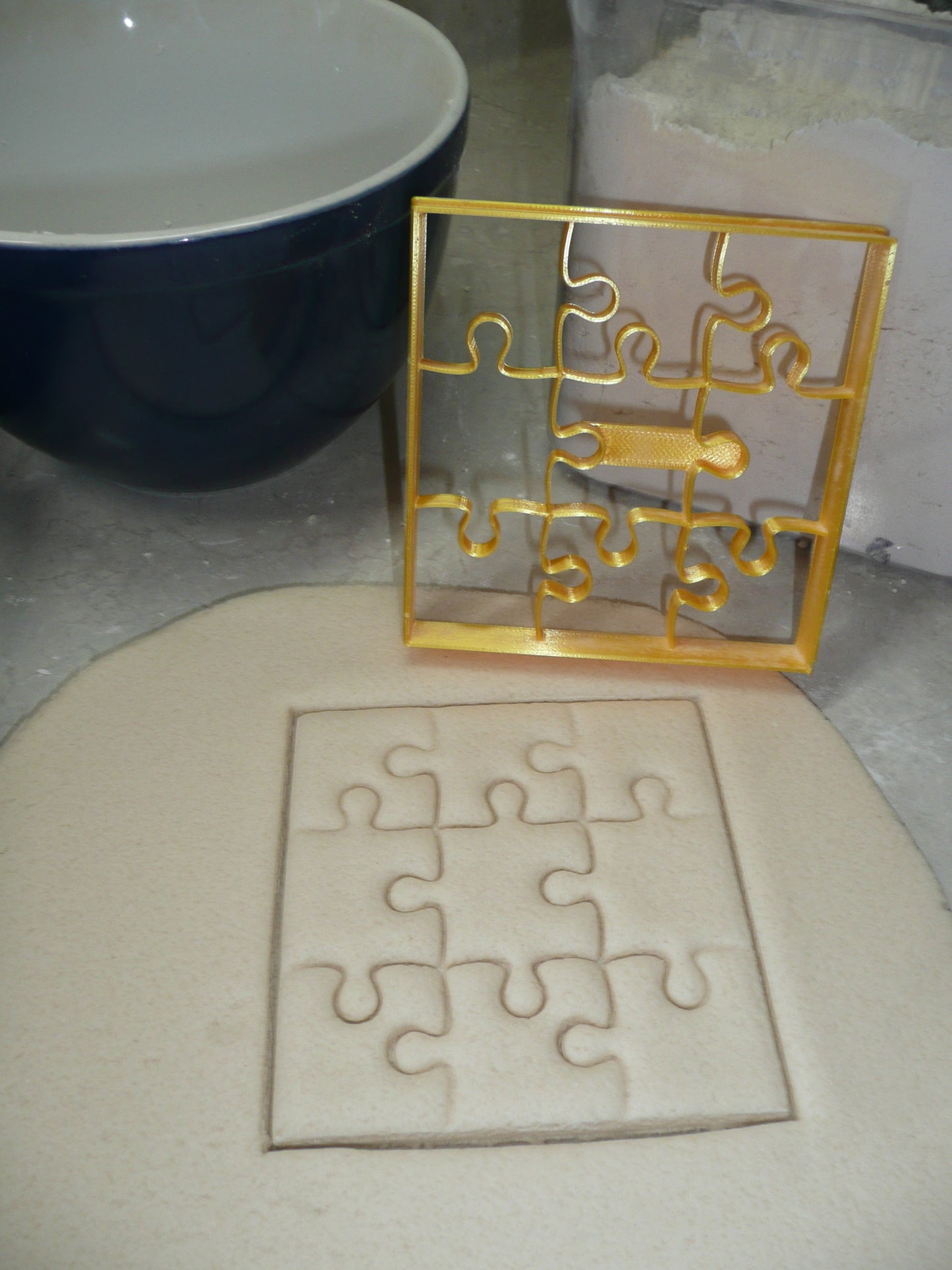 Puzzle Piece Shape Cookie Cutter Made In USA PR5126