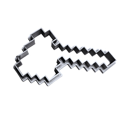 6x Minecraft Axe Fondant Cutter Cupcake Topper 1.75 IN USA FD514
