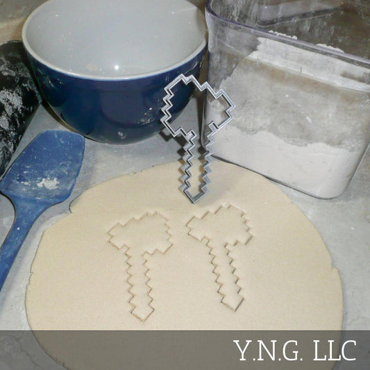 Minecraft Axe Shape Block Video Game Cookie Cutter Made In USA PR514