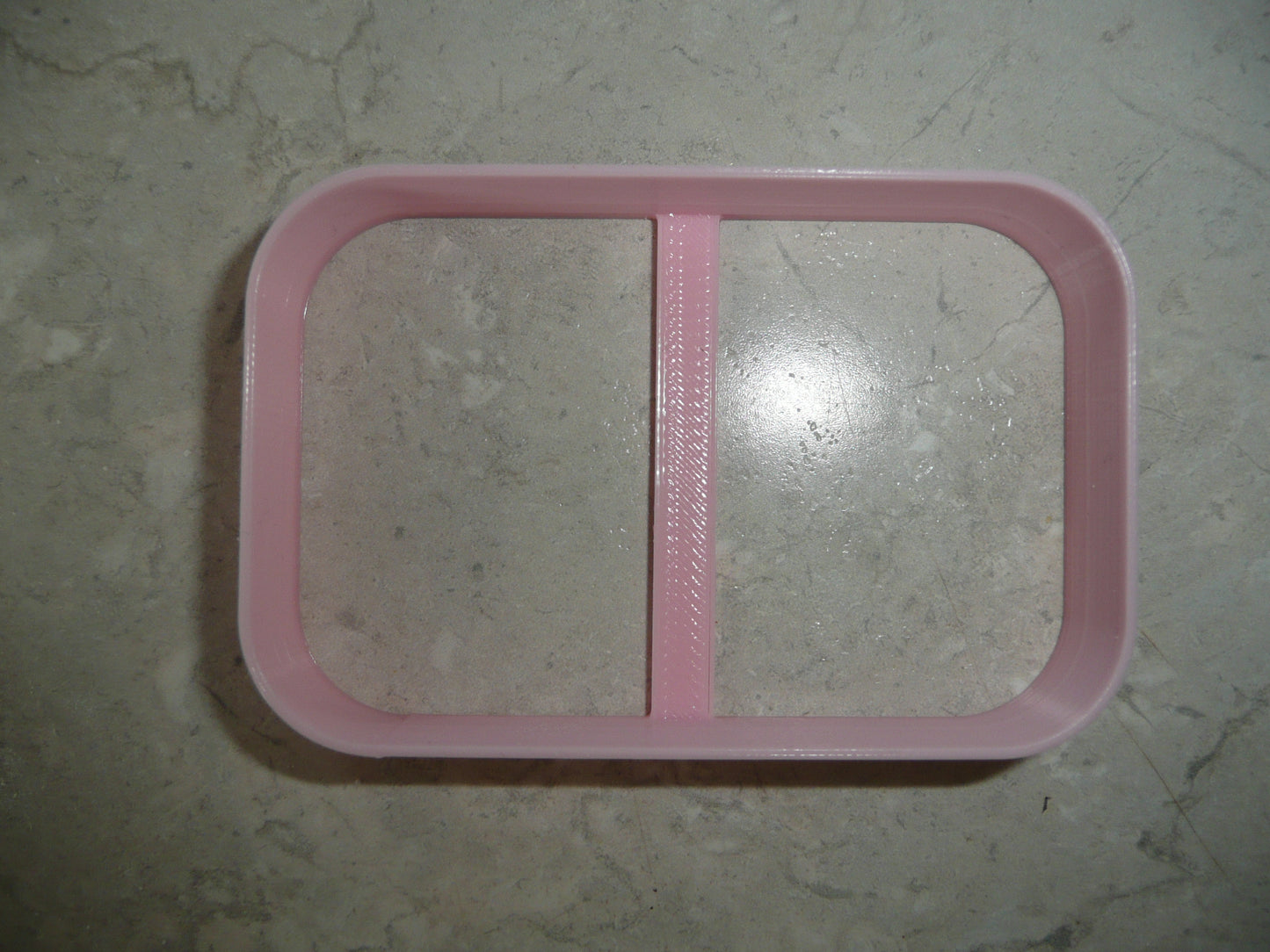 Curved Rectangle Frame Shape Cookie Cutter Made In USA PR5156