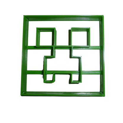 Minecraft Creeper Monster Video Game Cookie Cutter Made In USA PR518