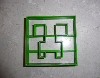 Minecraft Creeper Monster Video Game Cookie Cutter Made In USA PR518