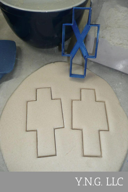 Minecraft Game Steve Or Alex Outline Cookie Cutter Made In USA PR520