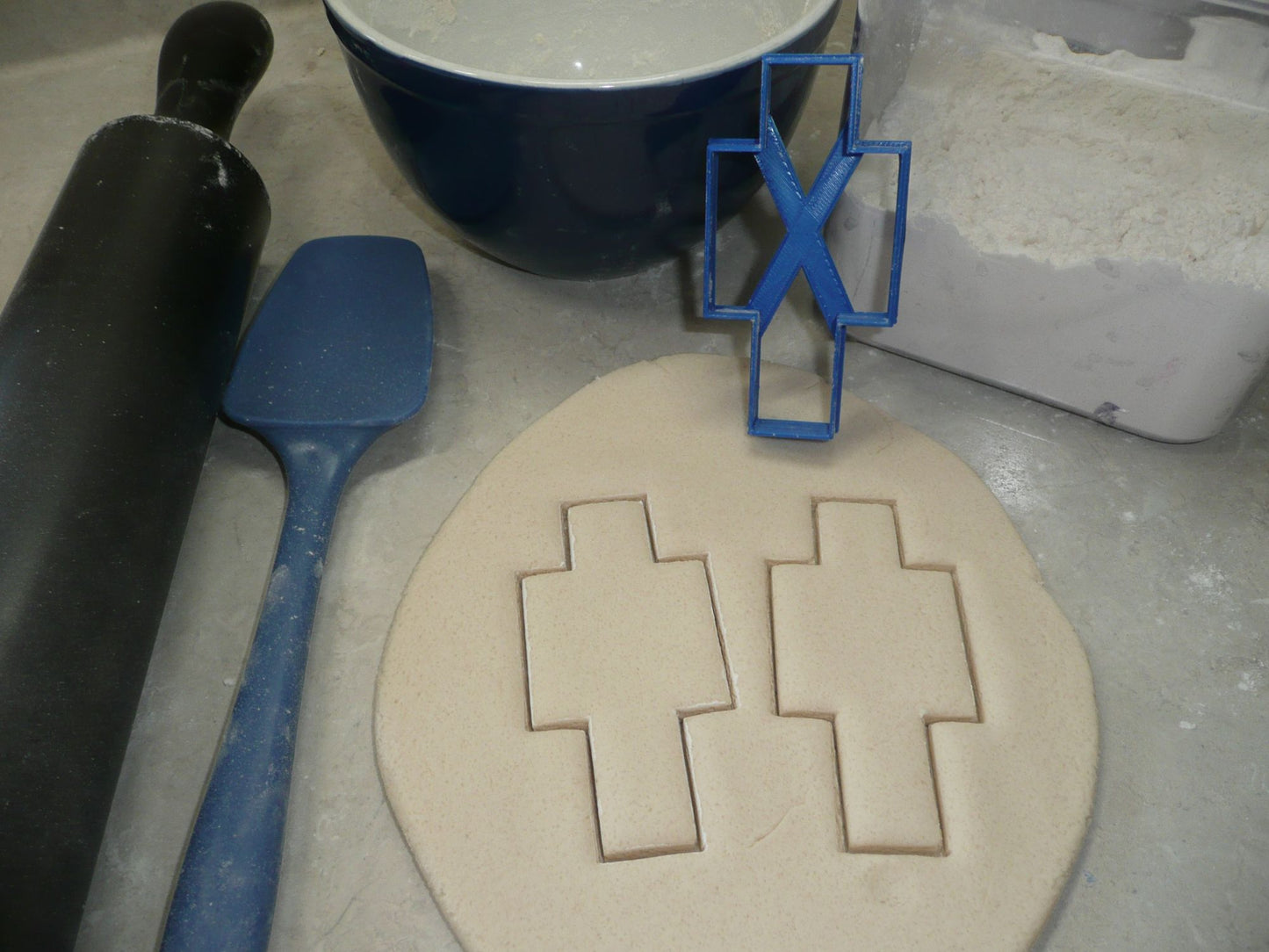Minecraft Game Steve Or Alex Outline Cookie Cutter Made In USA PR520
