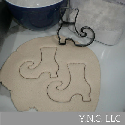 Witch Boot Foot Outline Halloween Cookie Cutter Made In USA PR5225