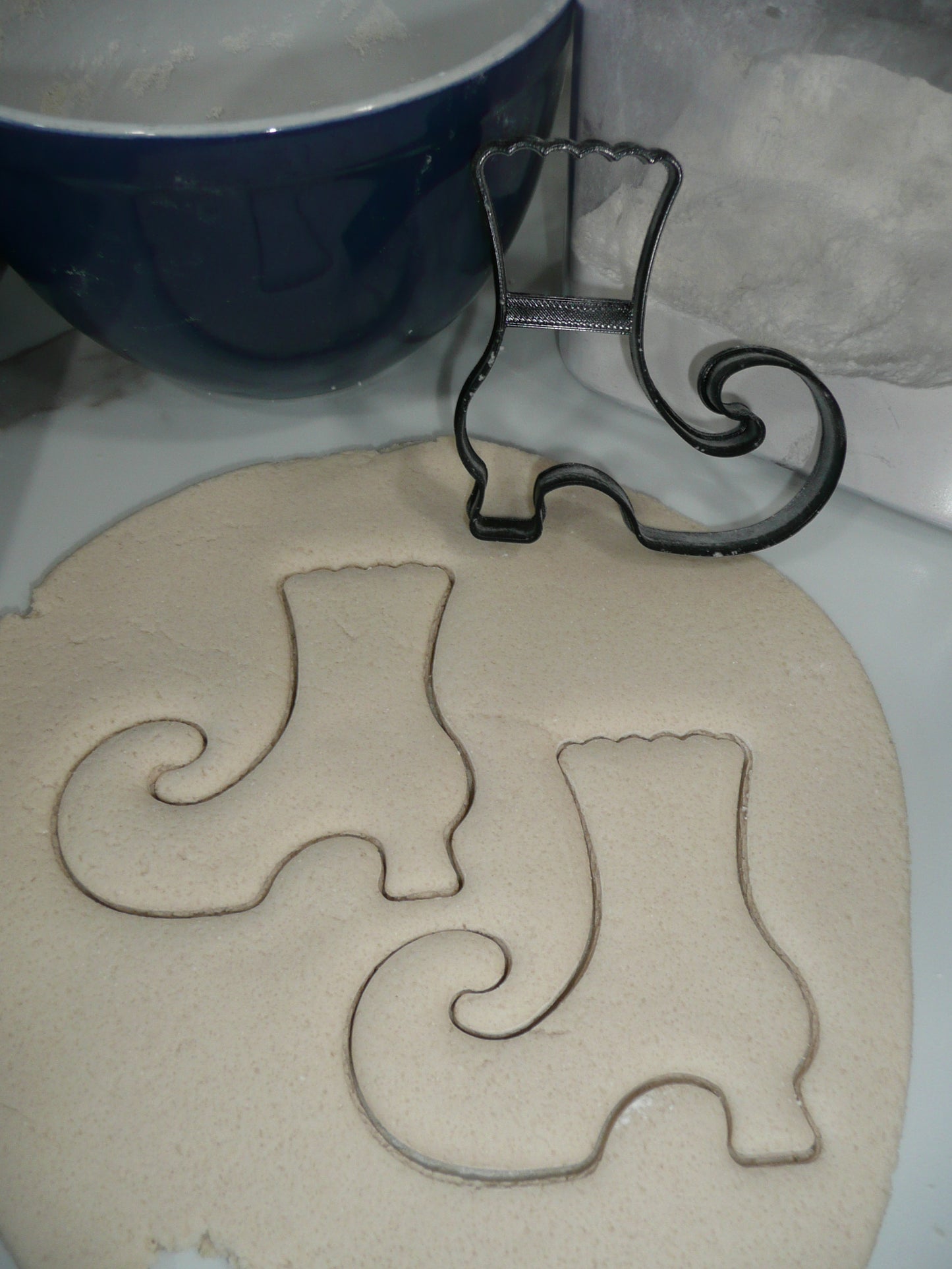 Witch Boot Foot Outline Halloween Cookie Cutter Made In USA PR5225