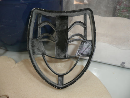 Comedy Theatre Happy Drama Mask Cookie Cutter Made In USA PR5230