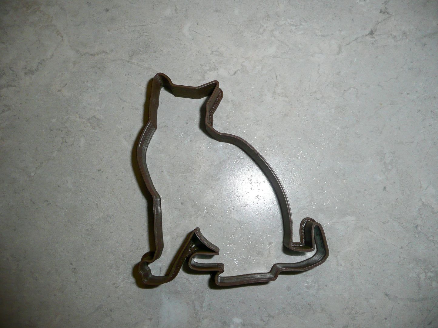 6x Cat Kitty Fondant Cutter Cupcake Topper 1.75 IN USA FD525