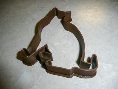 Cat Kitty Feline Sitting Pet Animal Cookie Cutter Made In USA PR525