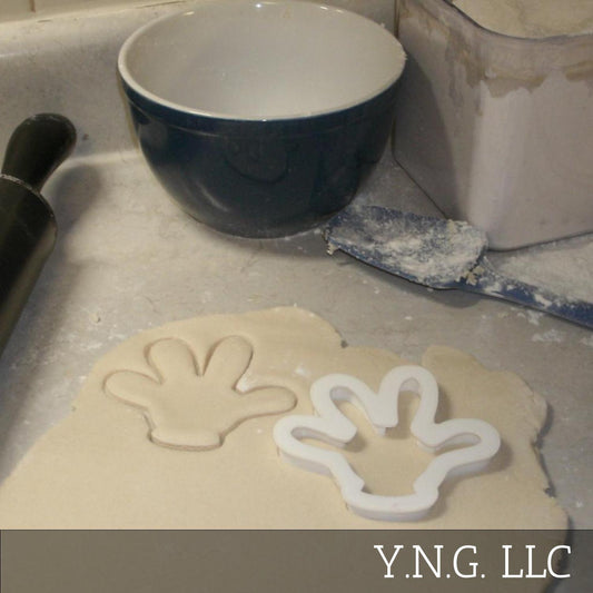 Mickey Minnie Mouse Hand Cartoon Character Cookie Cutter Made In USA PR529