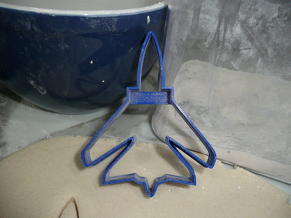 F15 Eagle Fighter Jet Top Gun Theme Cookie Cutter Made in USA PR5303