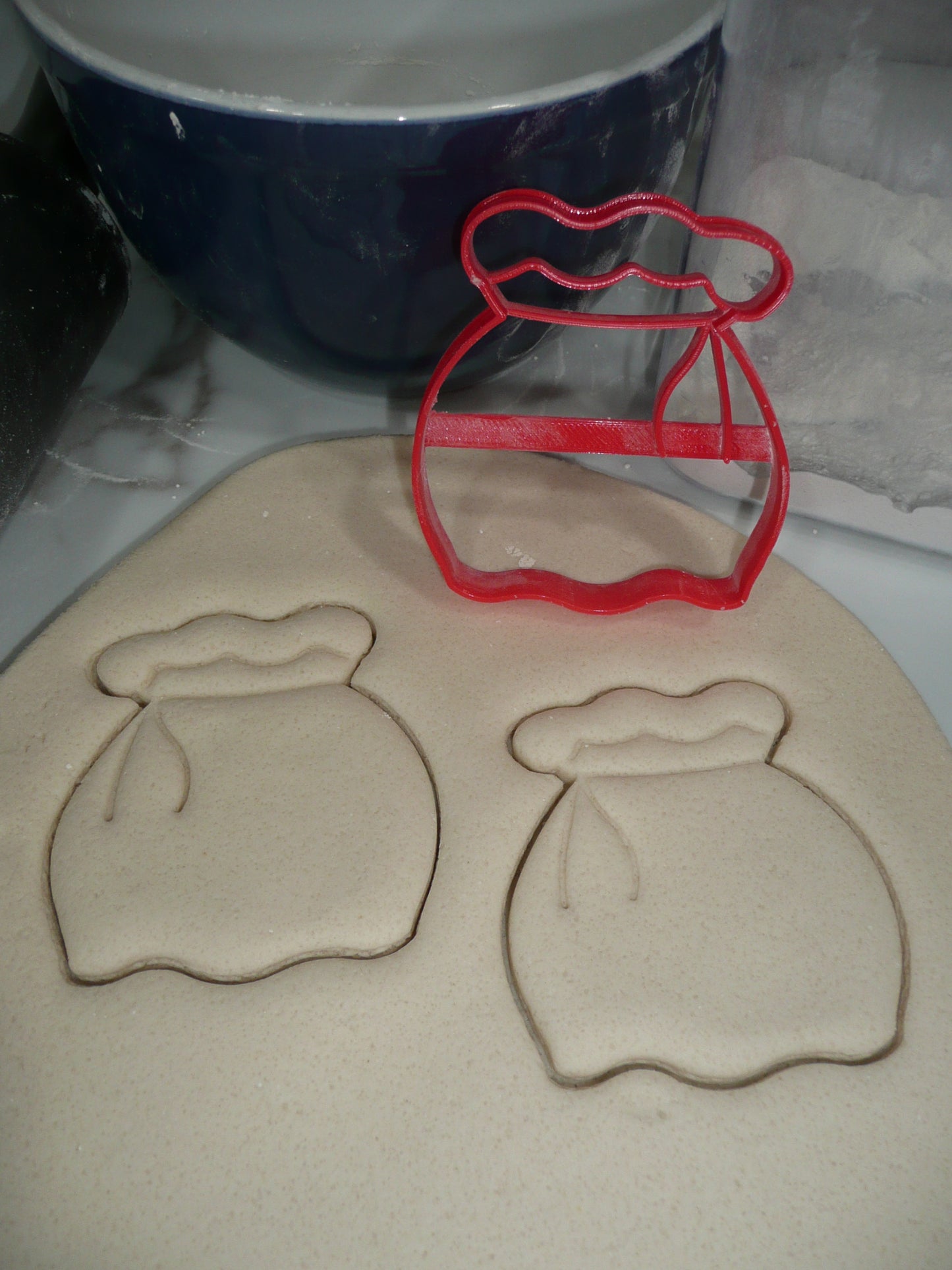 Santa Bag Gift Sack Christmas Present Cookie Cutter Made In USA PR5307