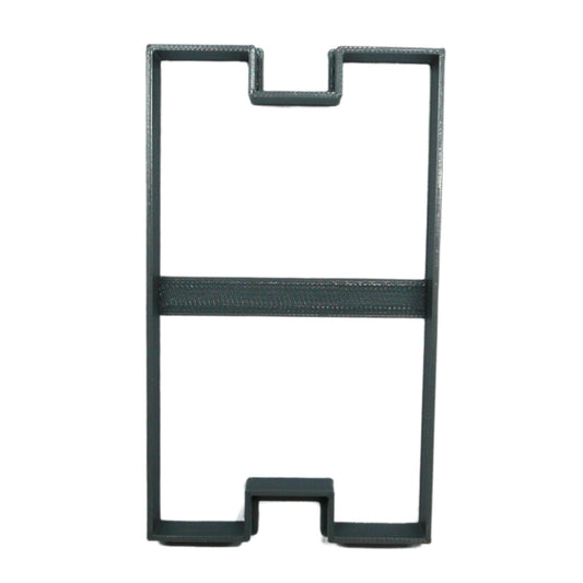 6x Ladder Shape Outline Fondant Cutter Cupcake Topper 1.75 IN USA FD5310