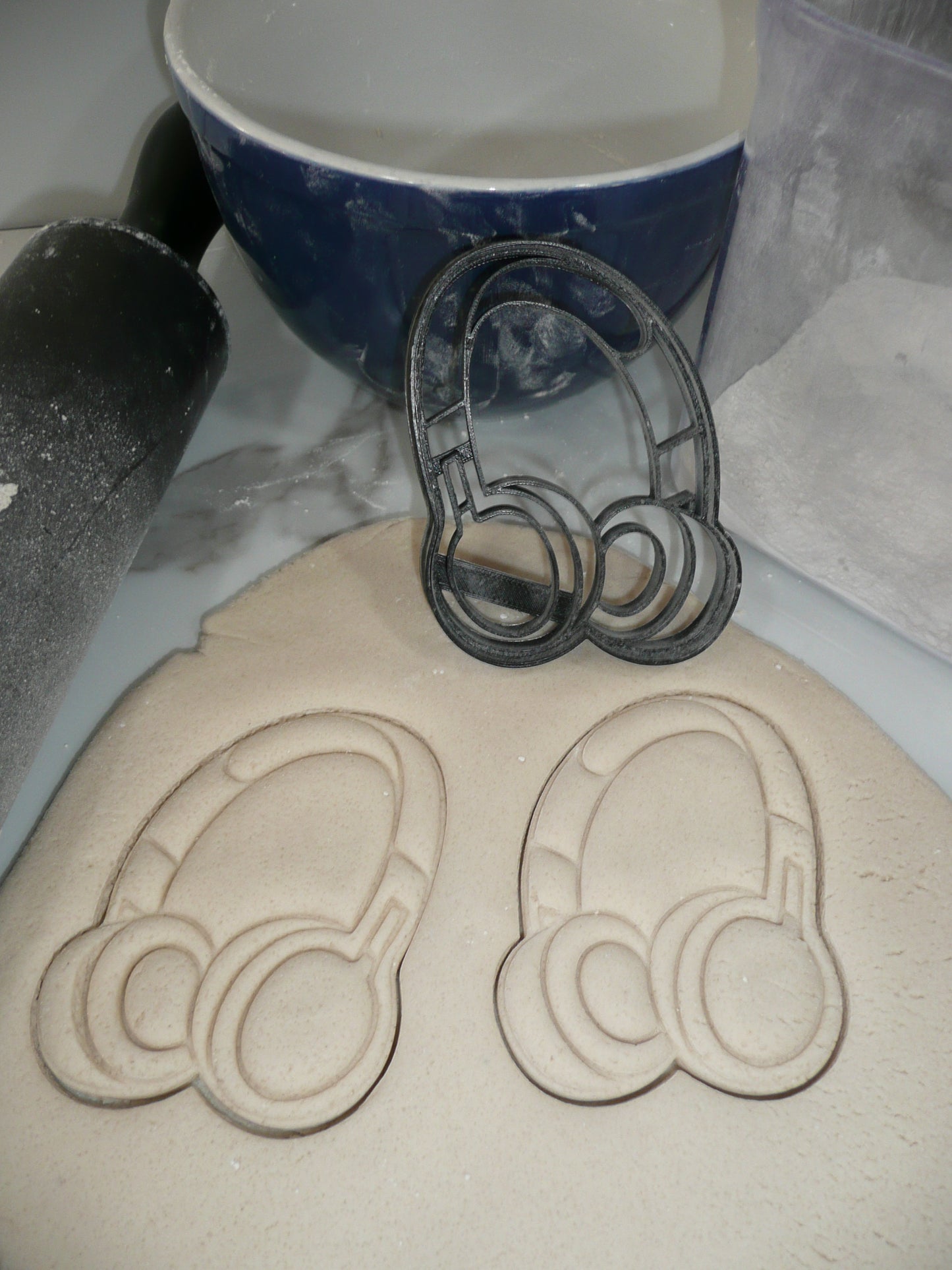 Headphones Gaming Or Music Theme Cookie Cutter Made In USA PR5313