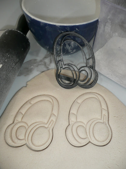 Headphones Gaming Or Music Theme Cookie Cutter Made In USA PR5313