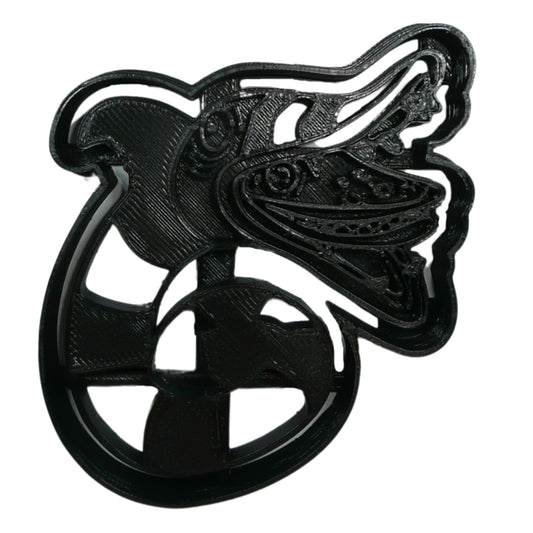 6x Sandworm From Beetlejuice Fondant Cutter Cupcake Topper 1.75 IN USA FD5345