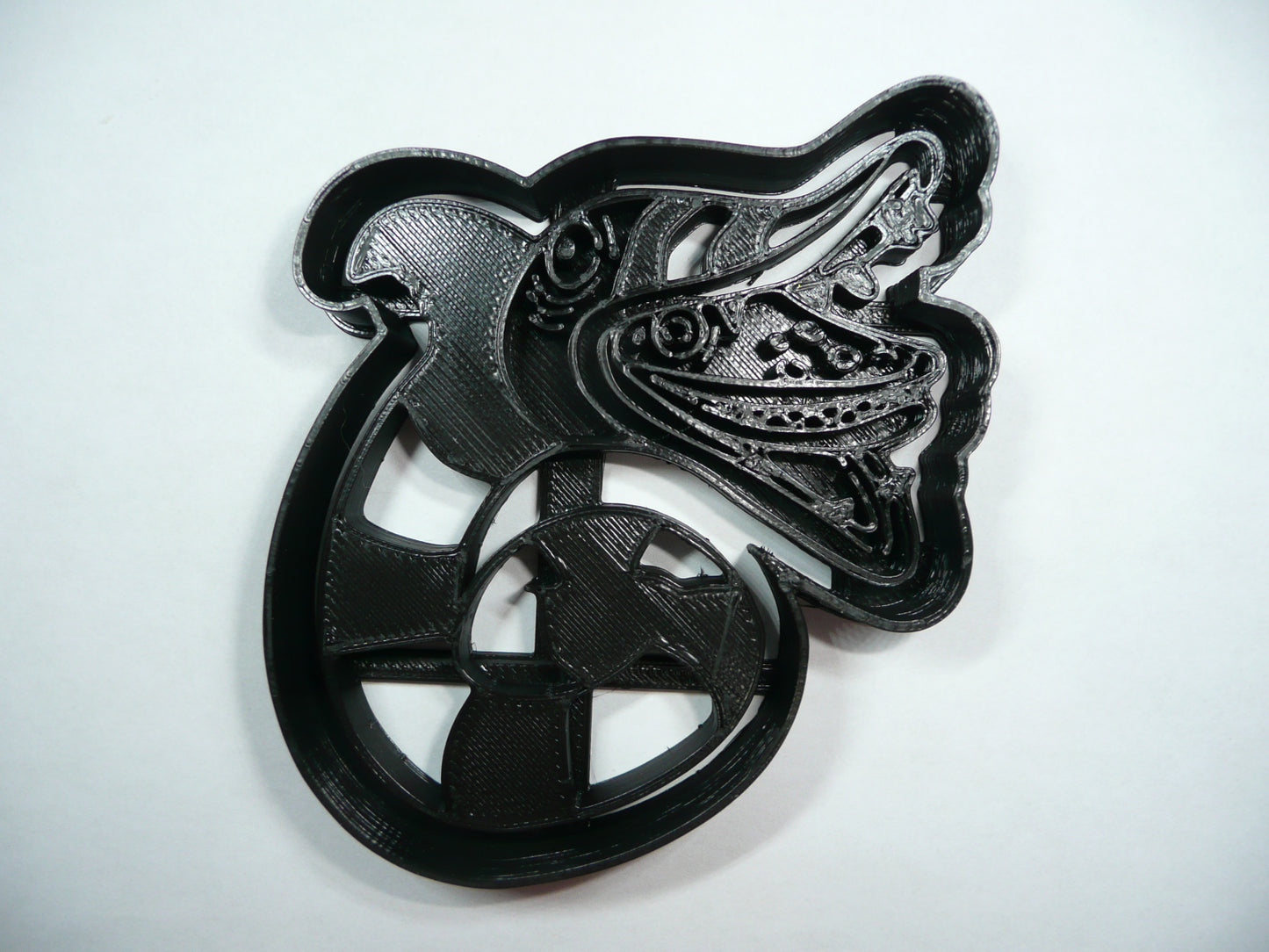 6x Sandworm From Beetlejuice Fondant Cutter Cupcake Topper 1.75 IN USA FD5345