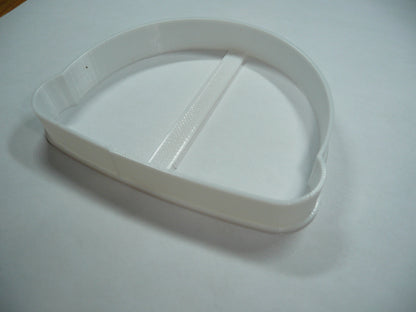 6x Snow Globe Outline Fondant Cutter Cupcake Topper 1.75 IN USA FD5359