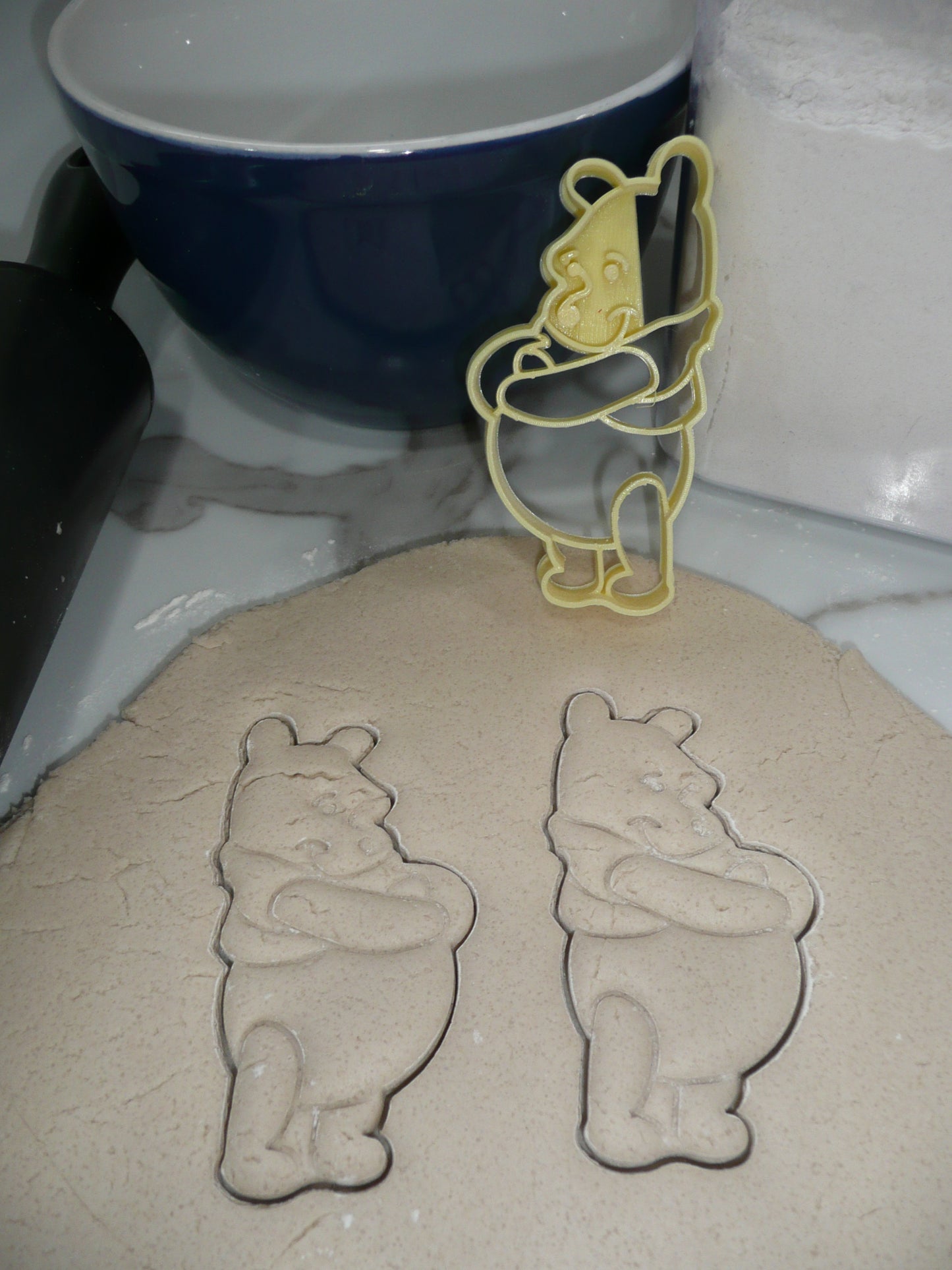 Winnie the Pooh Rubbing Belly Cartoon Cookie Cutter Made in USA PR5361