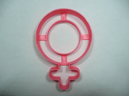 Female Gender Symbol Biology Cookie Cutter Made In USA PR5366