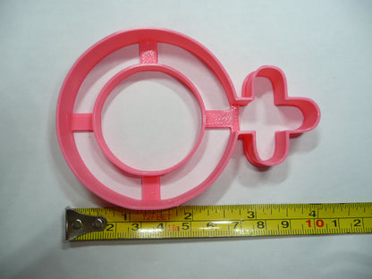 Female Gender Symbol Biology Cookie Cutter Made In USA PR5366
