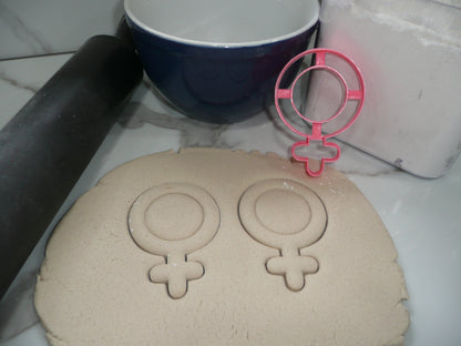 Female Gender Symbol Biology Cookie Cutter Made In USA PR5366