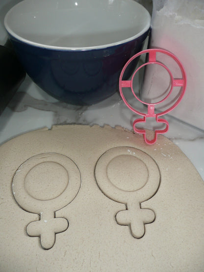 Female Gender Symbol Biology Cookie Cutter Made In USA PR5366