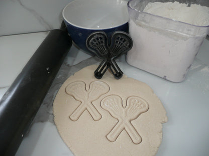 Lacrosse Sticks Sports Cookie Cutter Made In USA PR5382