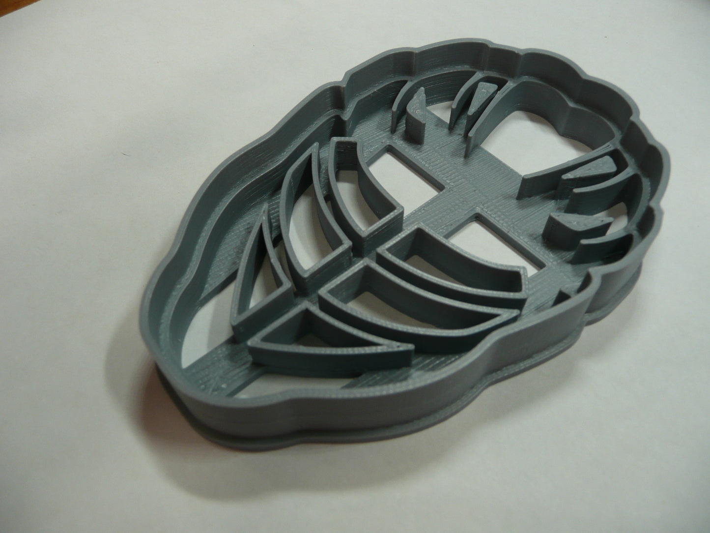 Lacrosse Helmet Front View Sports Cookie Cutter Made In USA PR5383