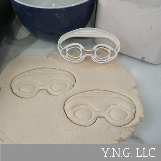 Swim Goggles Swimming Gear Sports Cookie Cutter Made In USA PR5385