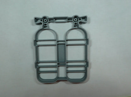 Double Air Tank Scuba Diving Sports Cookie Cutter Made In USA PR5388