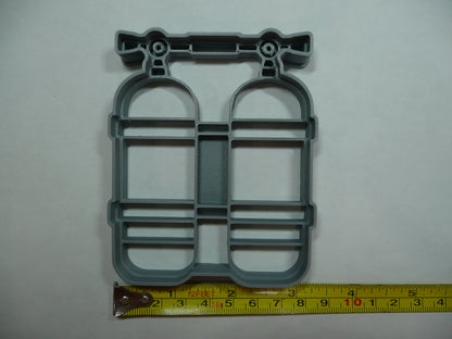 Double Air Tank Scuba Diving Sports Cookie Cutter Made In USA PR5388