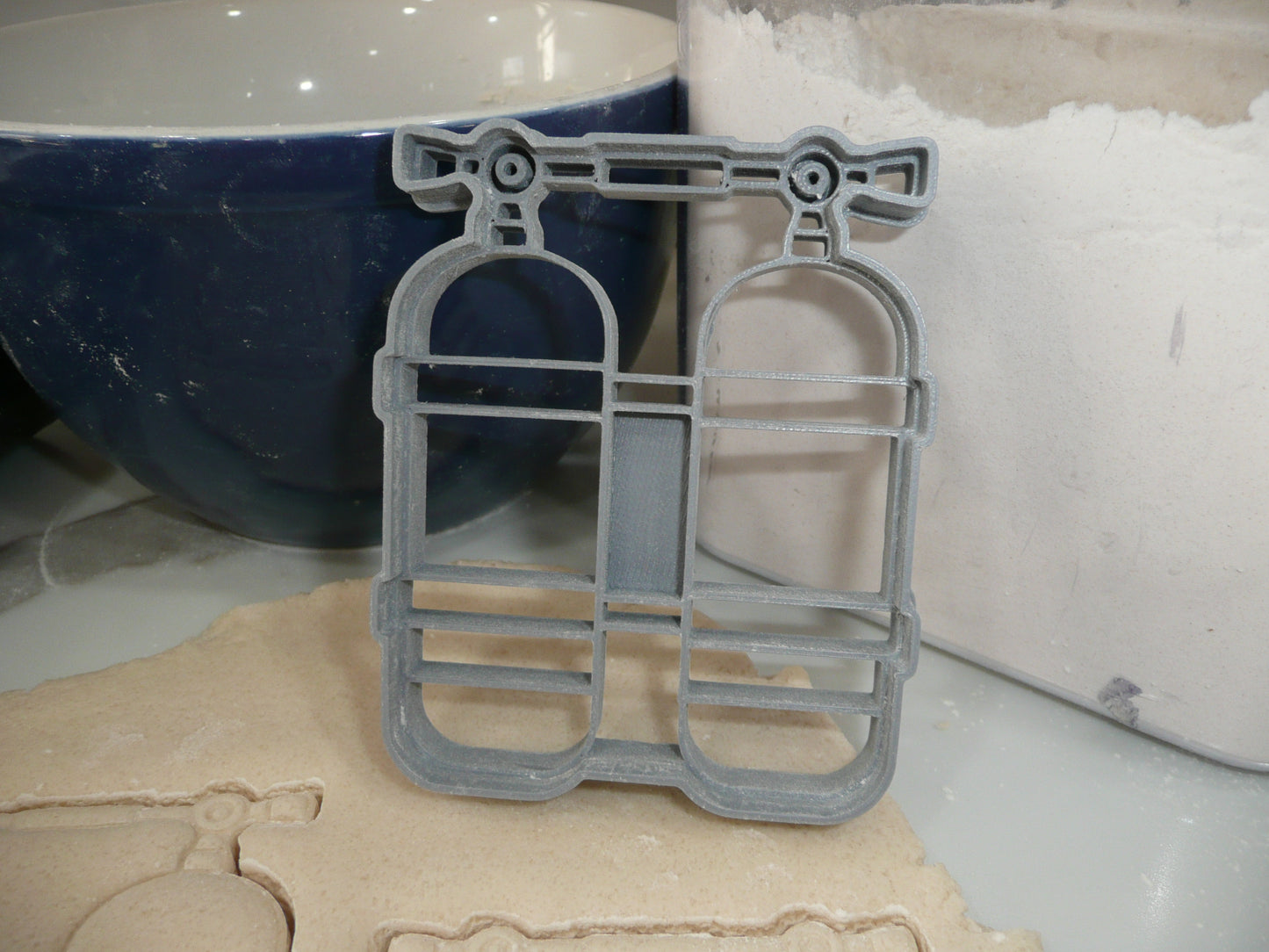 Double Air Tank Scuba Diving Sports Cookie Cutter Made In USA PR5388