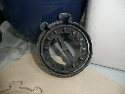 Stopwatch Shape Coach Referee Sports Cookie Cutter Made In USA PR5397