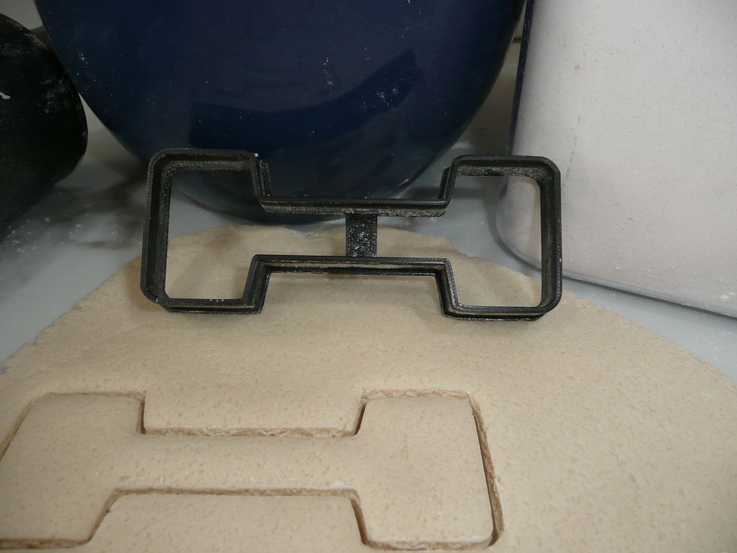Dumbbell Weight Lifting Sports Cookie Cutter Made In USA PR5398