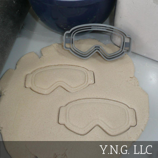 Snow Ski Goggles Winter Sports Cookie Cutter Made In USA PR5404