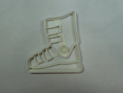 6x Snow Ski Boots Fondant Cutter Cupcake Topper 1.75 IN USA FD5405