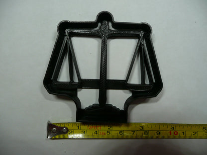 Scales Of Justice Court Of Law Cookie Cutter Made In USA PR5423