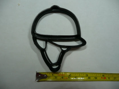 Jockey Helmet Hat Equestrian Cookie Cutter Made In USA PR5430