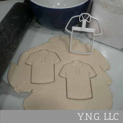 Polo Shirt Collared Top Cookie Cutter Made In USA PR5435