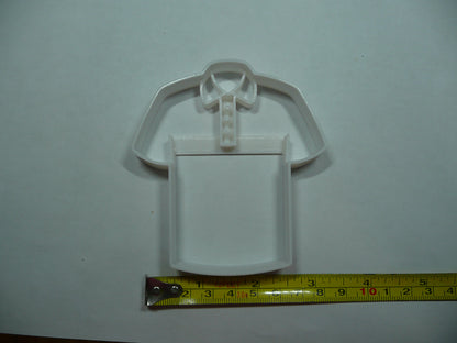 Polo Shirt Collared Top Cookie Cutter Made In USA PR5435