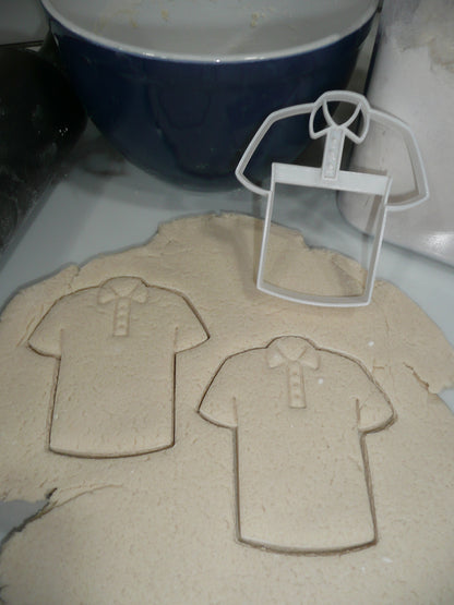 Polo Shirt Collared Top Cookie Cutter Made In USA PR5435