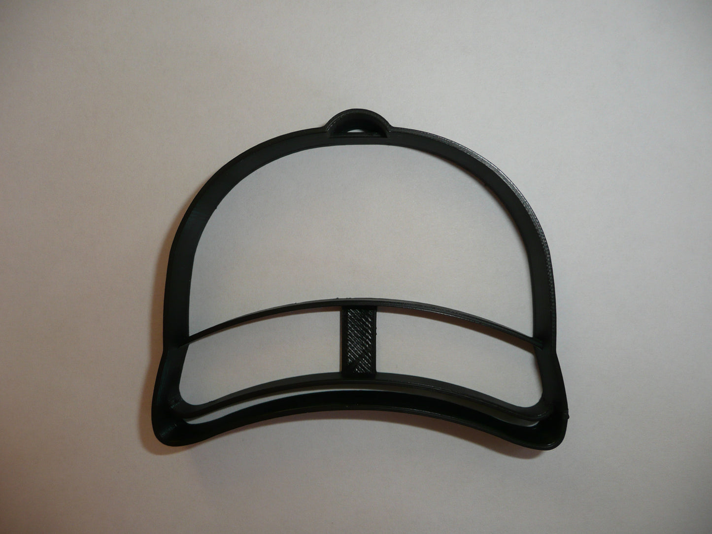 6x Baseball Cap Front View Fondant Cutter Cupcake Topper 1.75 IN USA FD5440