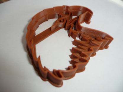 6x Bald Eagle Head Fondant Cutter Cupcake Topper 1.75 IN USA FD5442