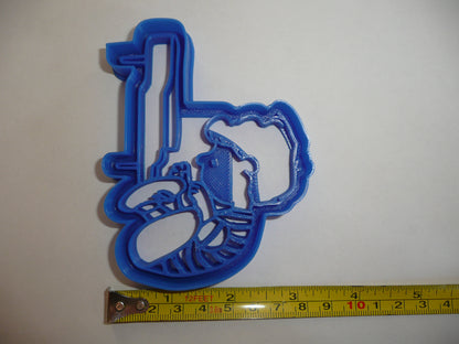 Schroeder Playing Piano Cartoon Cookie Cutter Made In USA PR5443